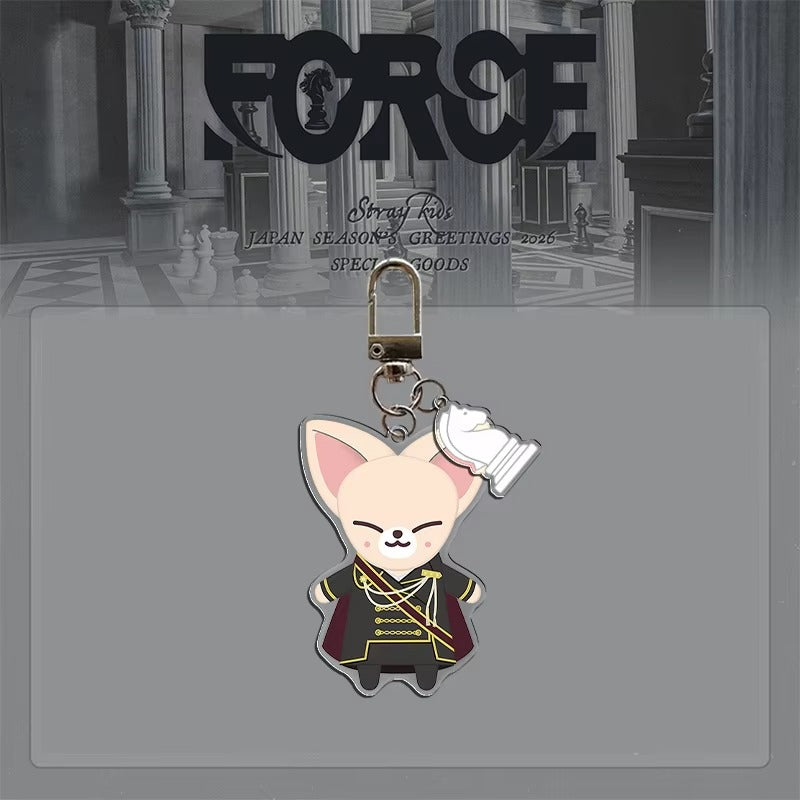 WAVESTEEᵀᴹ SKZO FORCE Japan 2026 Season's Greeting Acrylic Keychain