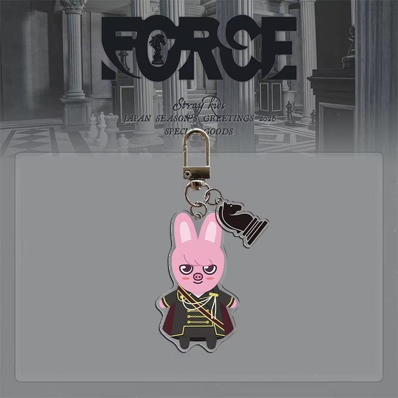 WAVESTEEᵀᴹ SKZO FORCE Japan 2026 Season's Greeting Acrylic Keychain