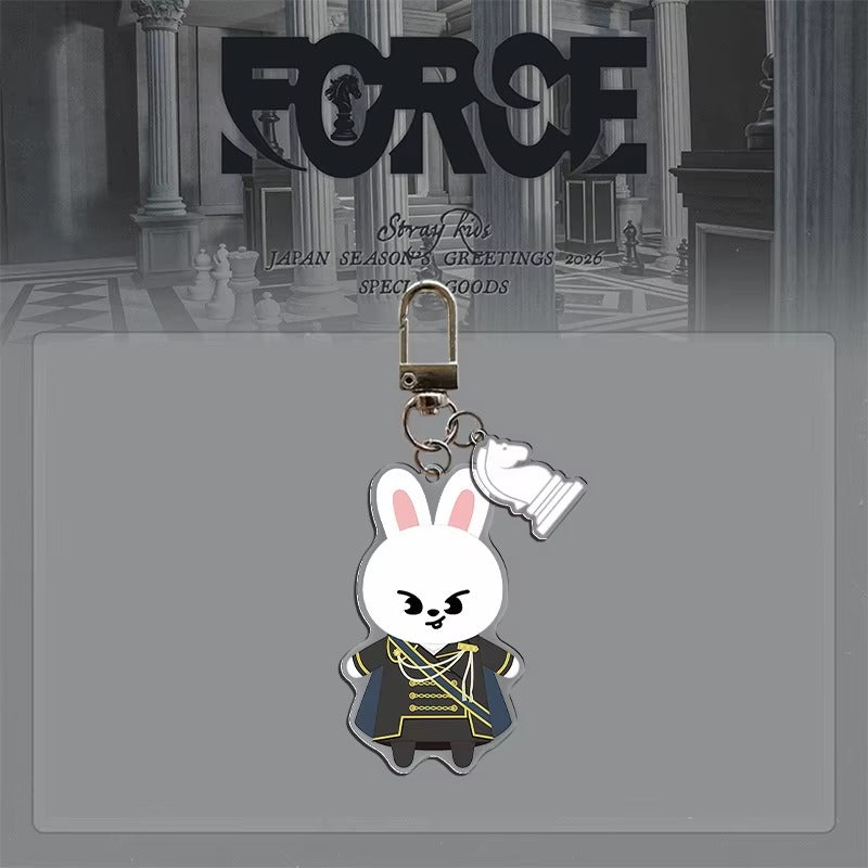 WAVESTEEᵀᴹ SKZO FORCE Japan 2026 Season's Greeting Acrylic Keychain