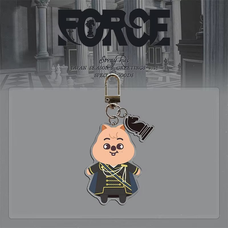 WAVESTEEᵀᴹ SKZO FORCE Japan 2026 Season's Greeting Acrylic Keychain