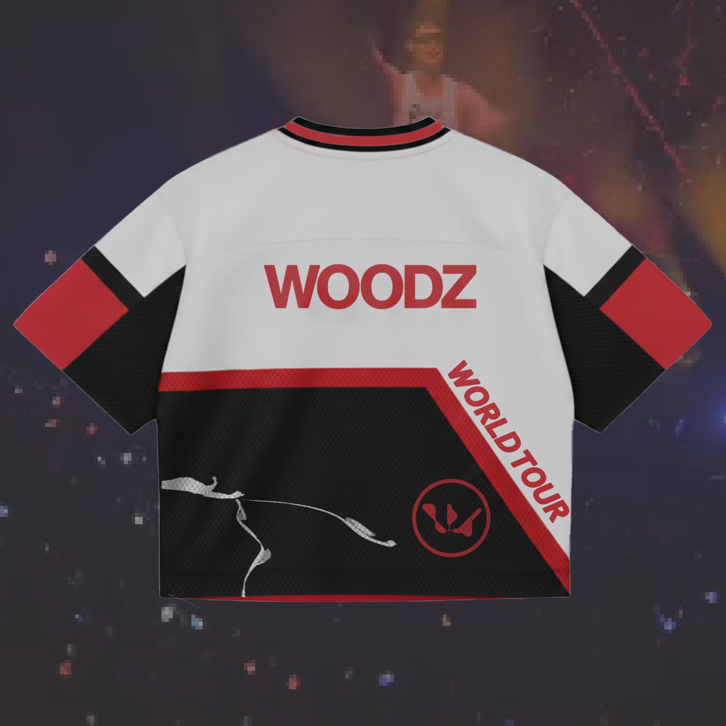 ArtyVibe Woodz World Tour Archive 1 Mixed Mesh Jersey Fan Edition