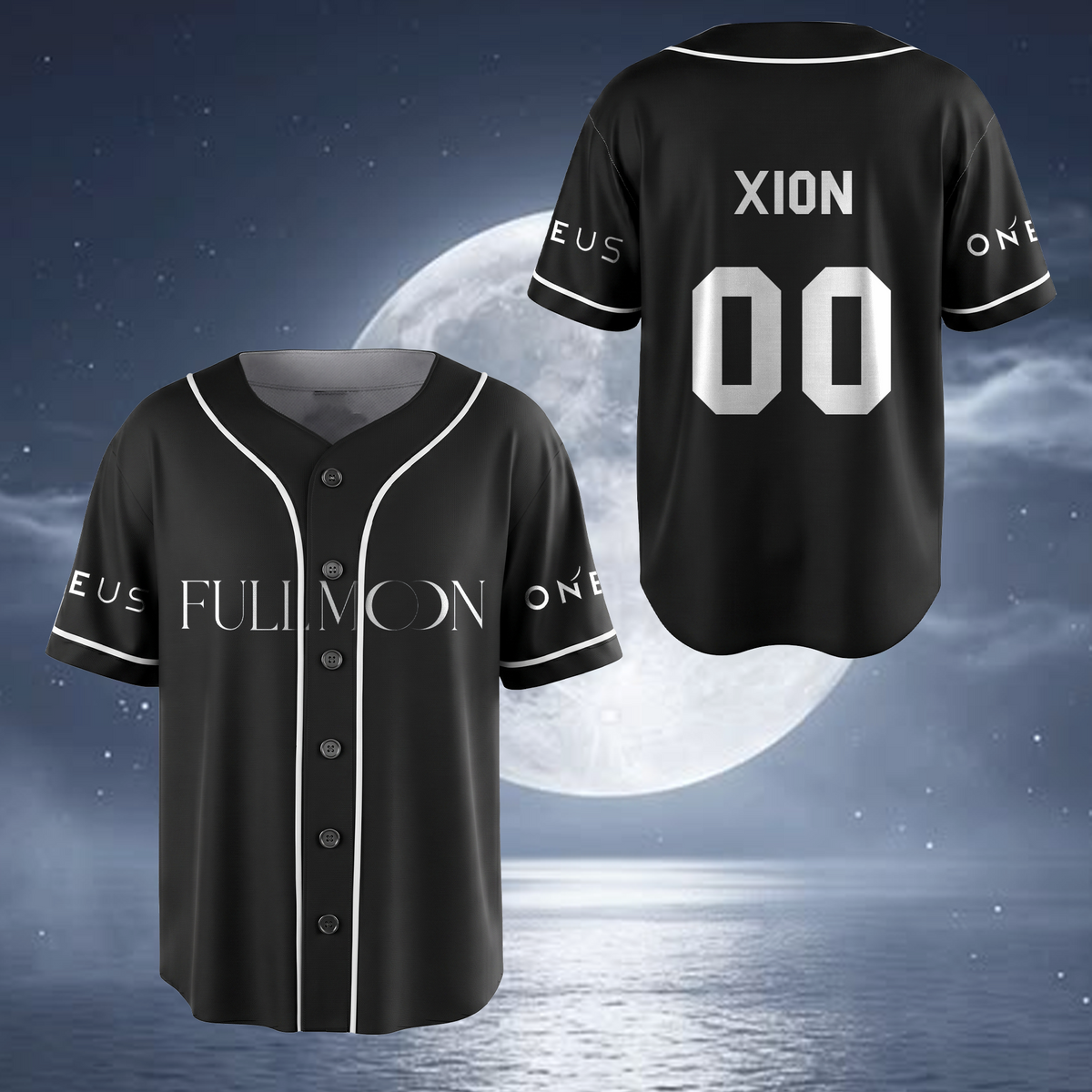 Oneus Full Moon World Tour Baseball Jersey Gift For Fans