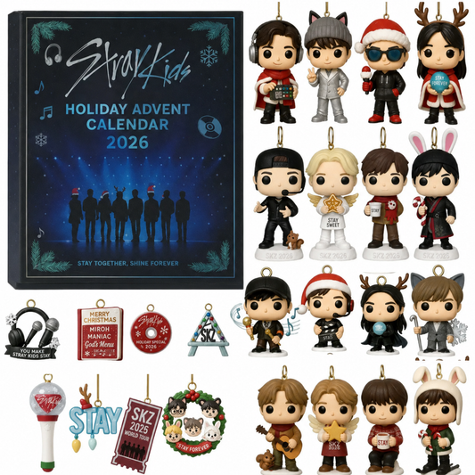 Stray Kids 2026 Advent Calendar Countdown Calendar Acrylic Christmas Gift