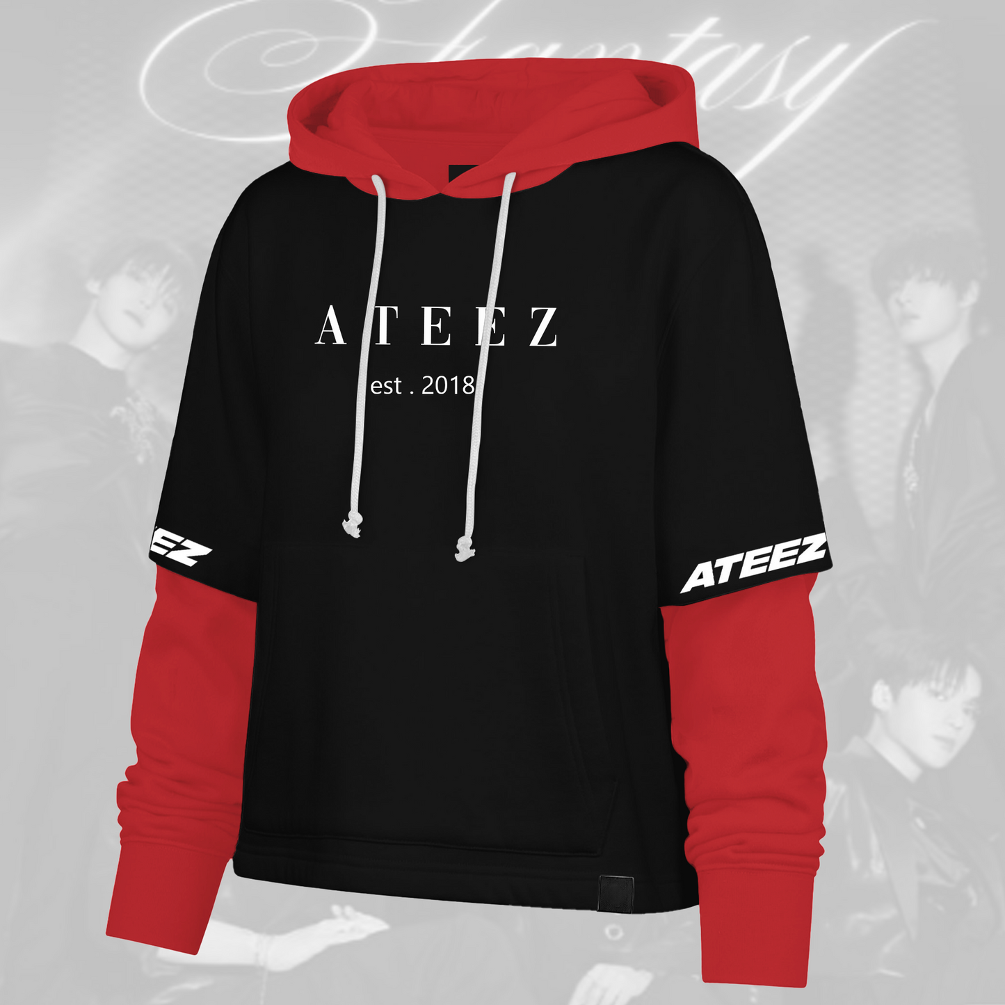 Ateez Tour EST 2018 Shortstop Hoodie Gift For Fans