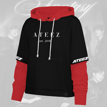 Ateez Tour EST 2018 Shortstop Hoodie Gift For Fans