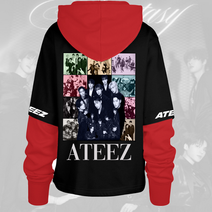 Ateez Tour EST 2018 Shortstop Hoodie Gift For Fans