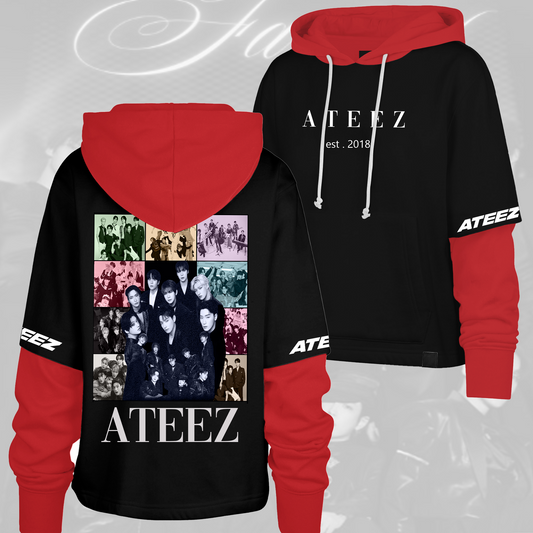 Ateez Tour EST 2018 Shortstop Hoodie Gift For Fans