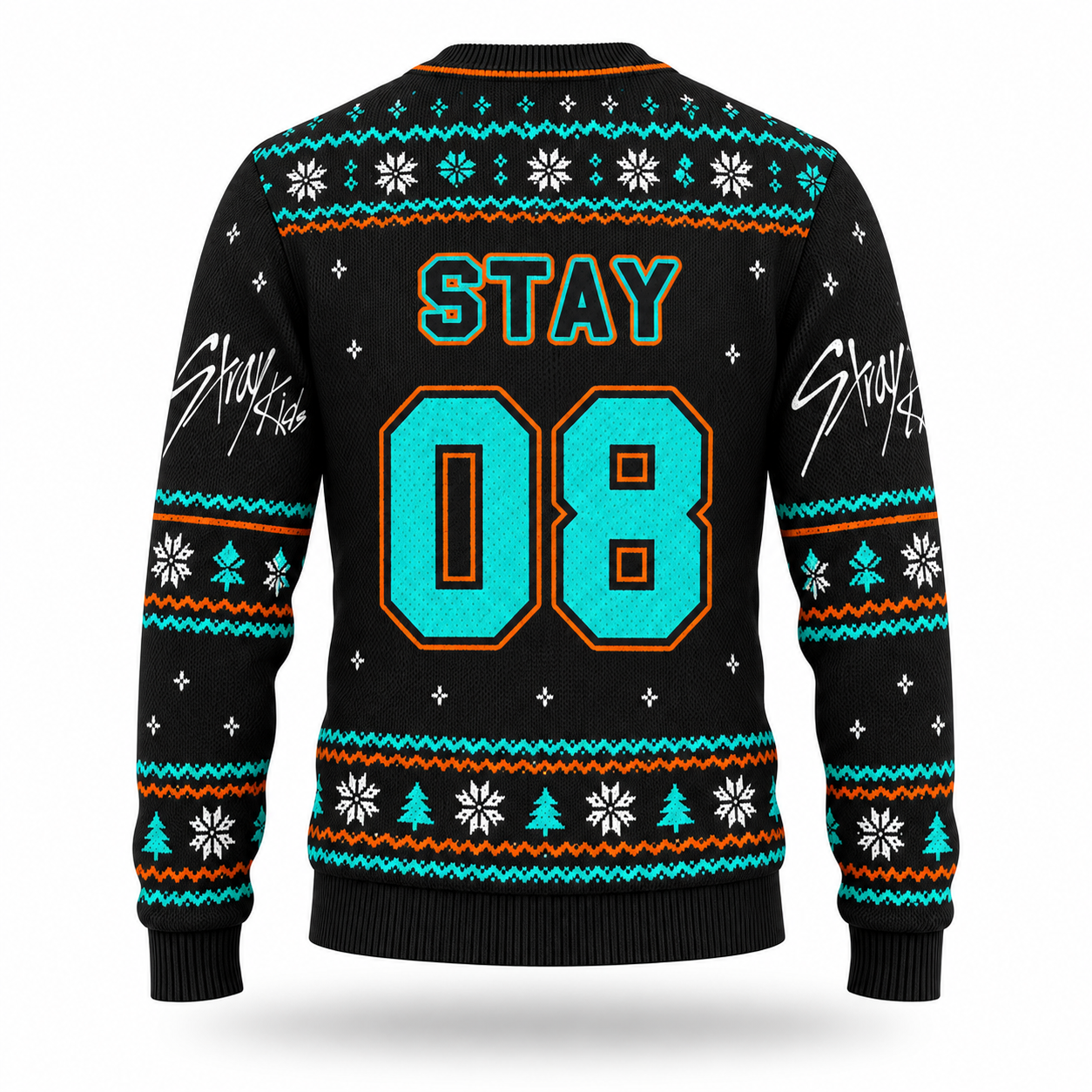 Stray Kids THIS & THAT Ugly Christmas Sweater, Custom Name Number Holiday Gift for STAY Fans