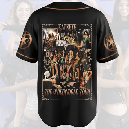 Captivating KATSEYE The Wildworld Tour Jersey Kpop Gift for Fans