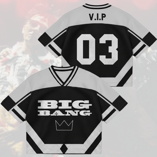 BigBang 2026 World Tour Mixed Mesh Jersey Gift For Fans
