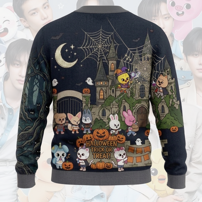 Midnight Gothic SKZOO Halloween Cardigan Gift For Fans