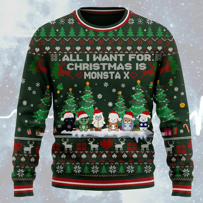 Alles, was ich mir zu Weihnachten wünsche, ist der Twice Ugly Sweater