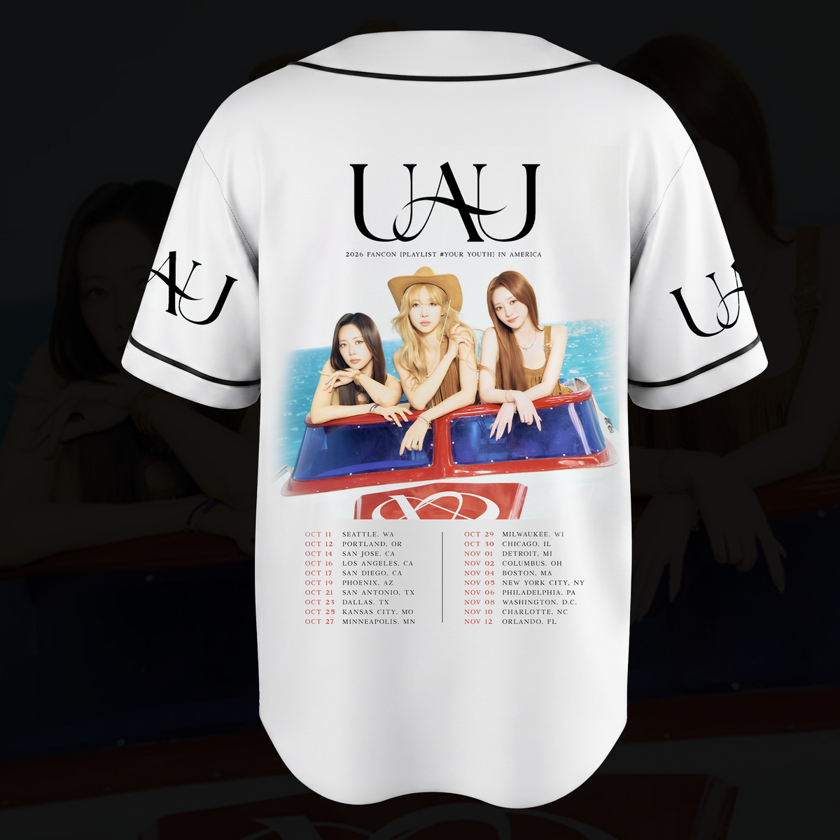 First UAU Dreamcatcher Fancon Your Youth Baseball Jersey Gift for Fans