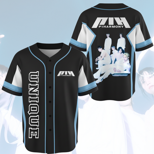 P1Harmony 9th Album Unique Baseball Jersey Gifts