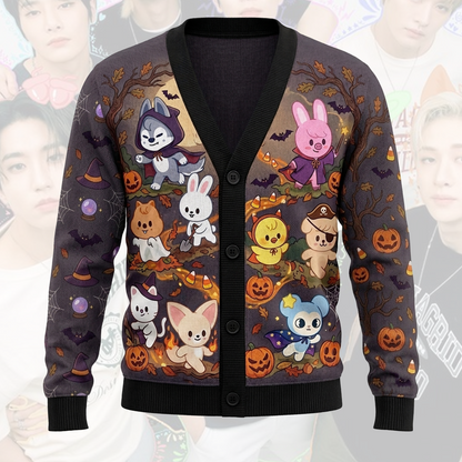 Stray Kids SKZOO Witchy Magic Halloween Cardigan Gift For Stay