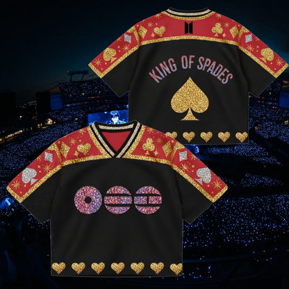 The City Las Vegas Arirang World Tour Mixed Mesh Jersey Gift For Fans