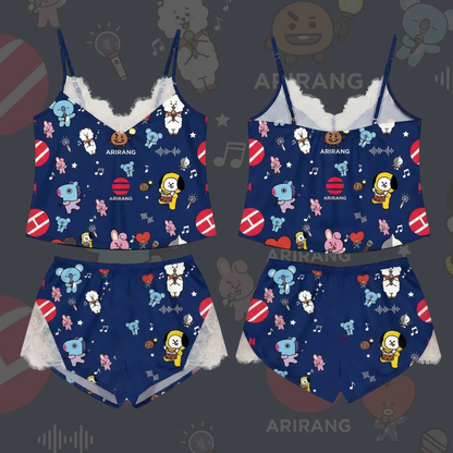 BTS Arirang  Lace Cami Sleepwear Gift For Fans