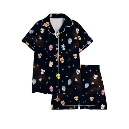 Skzoo Ailens And Stars Pajama Set Gift For Lovers