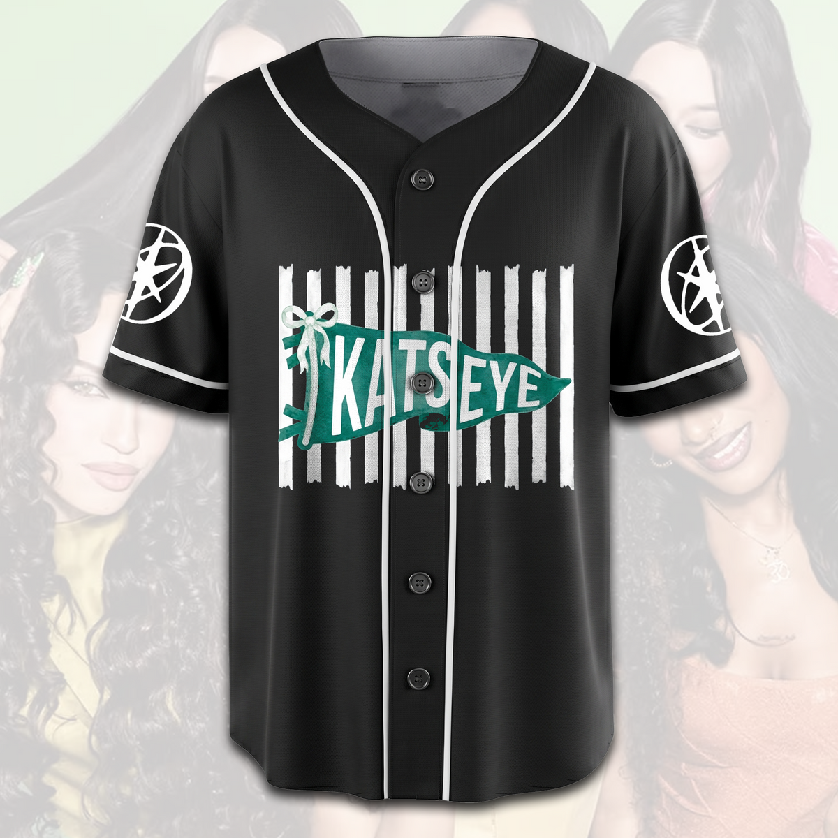 Katseye Debüt Preppy The WildWorld Tour Baseballtrikot Geschenk für Fans