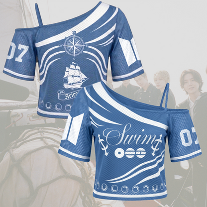 Arirang Ship BTS Album Off Shoulder Mesh Gift For Fans