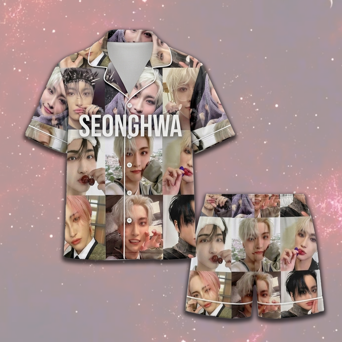 Stray Kids Spooky Stay Day Skzoo Schlafanzug-Set Geschenk für Fans