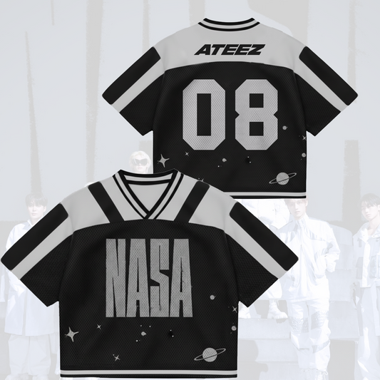 ATEEZ Nasa New ALbum Mixed Mesh Jersey