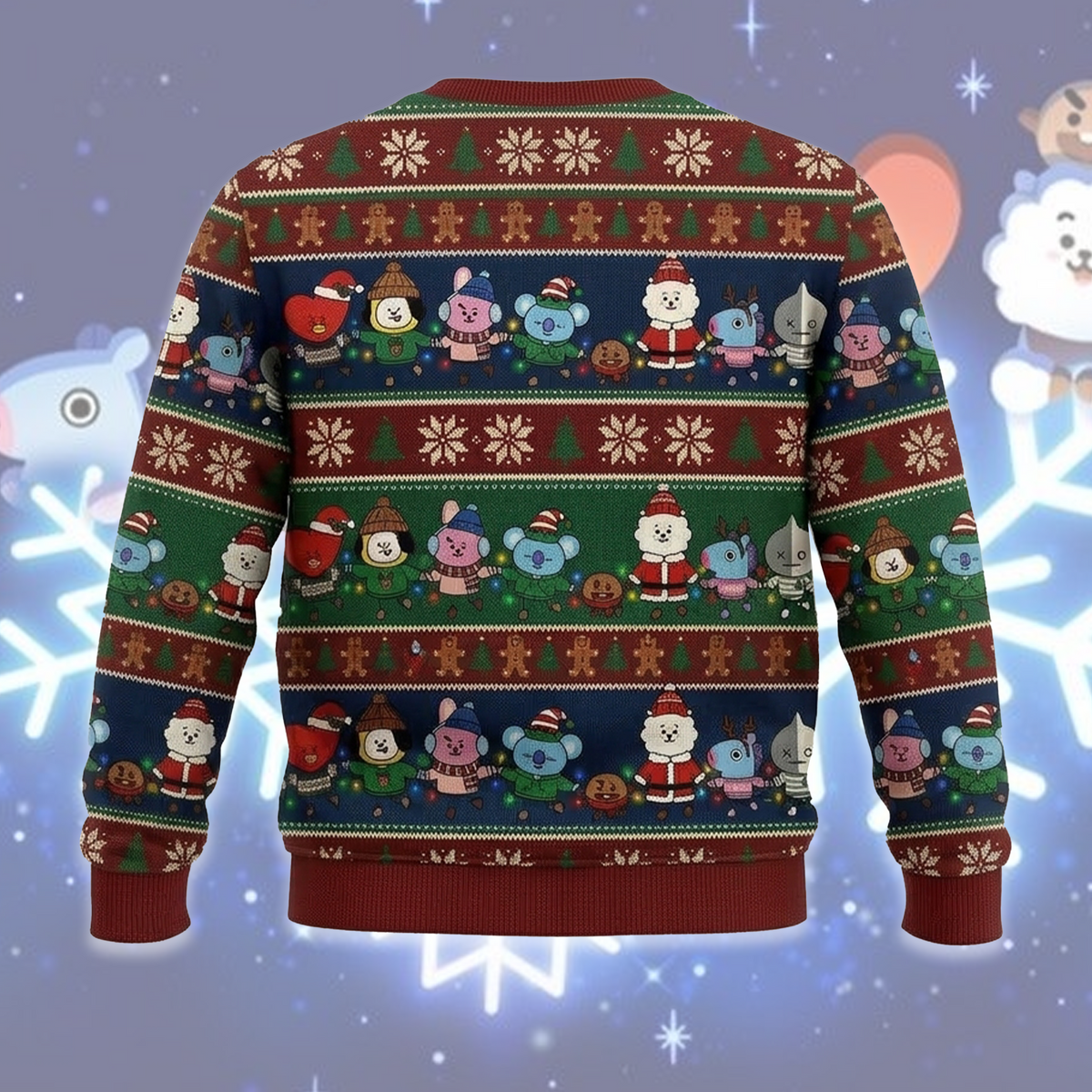 Alles, was ich mir zu Weihnachten wünsche, ist ein hässlicher BTS-Weihnachtspullover