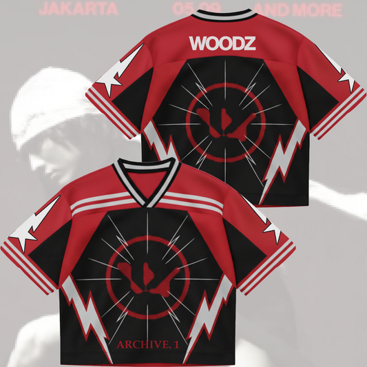 WOODZ Album No 1 Mixed Mesh Jersey Gift For Lovers