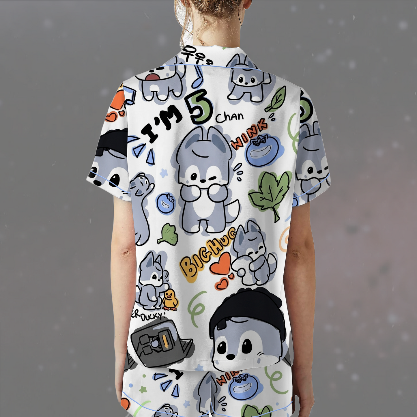 Stray Kids Bang Chan Skzoo Pajama Set