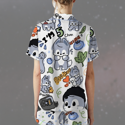 Stray Kids Bang Chan Skzoo Pajama Set
