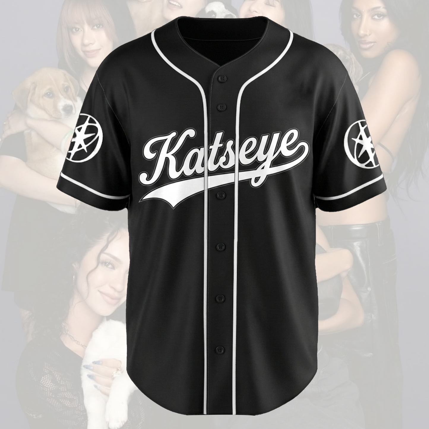 Thrilling KATSEYE Wildworld Tour Baseball Jersey Retro Kpop Merch Fan Gifts