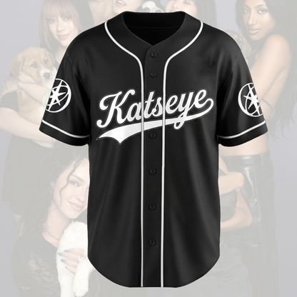 Thrilling KATSEYE Wildworld Tour Baseball Jersey Retro Kpop Merch Fan Gifts