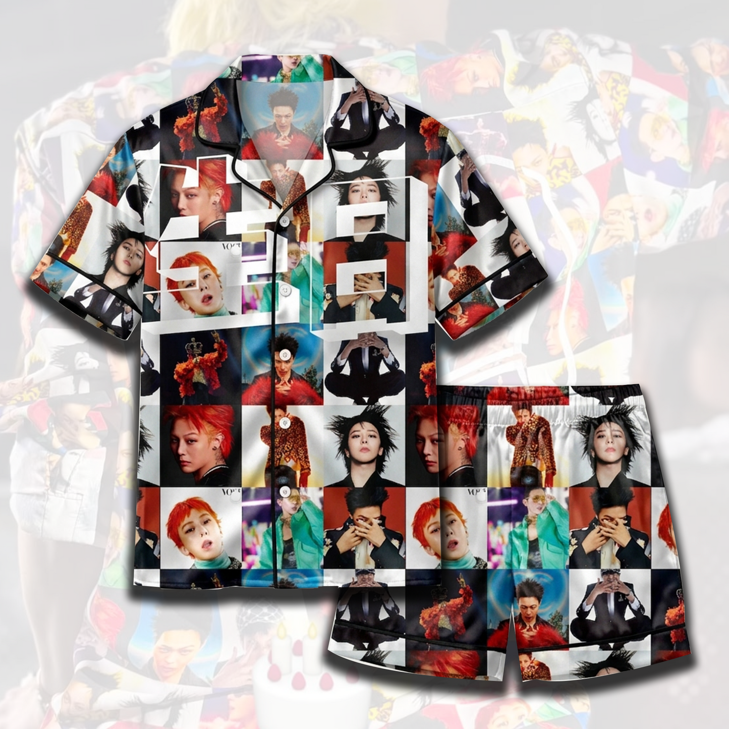 Birthday G-Dragon Happy XX Cosmos World Tour Pajama Set