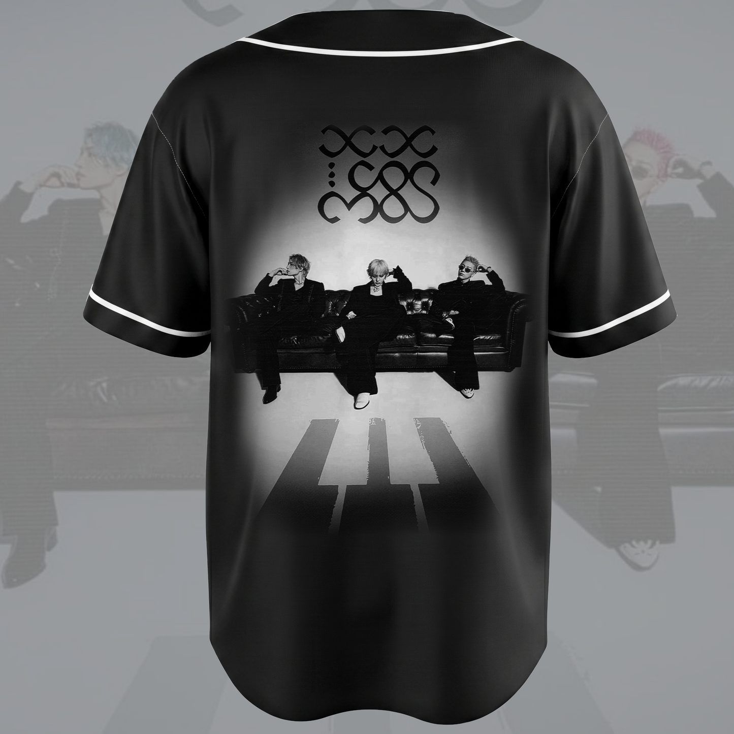 Vintage BIGBANG XX Cosmos Tour Black Baseball Jersey Fan Edition