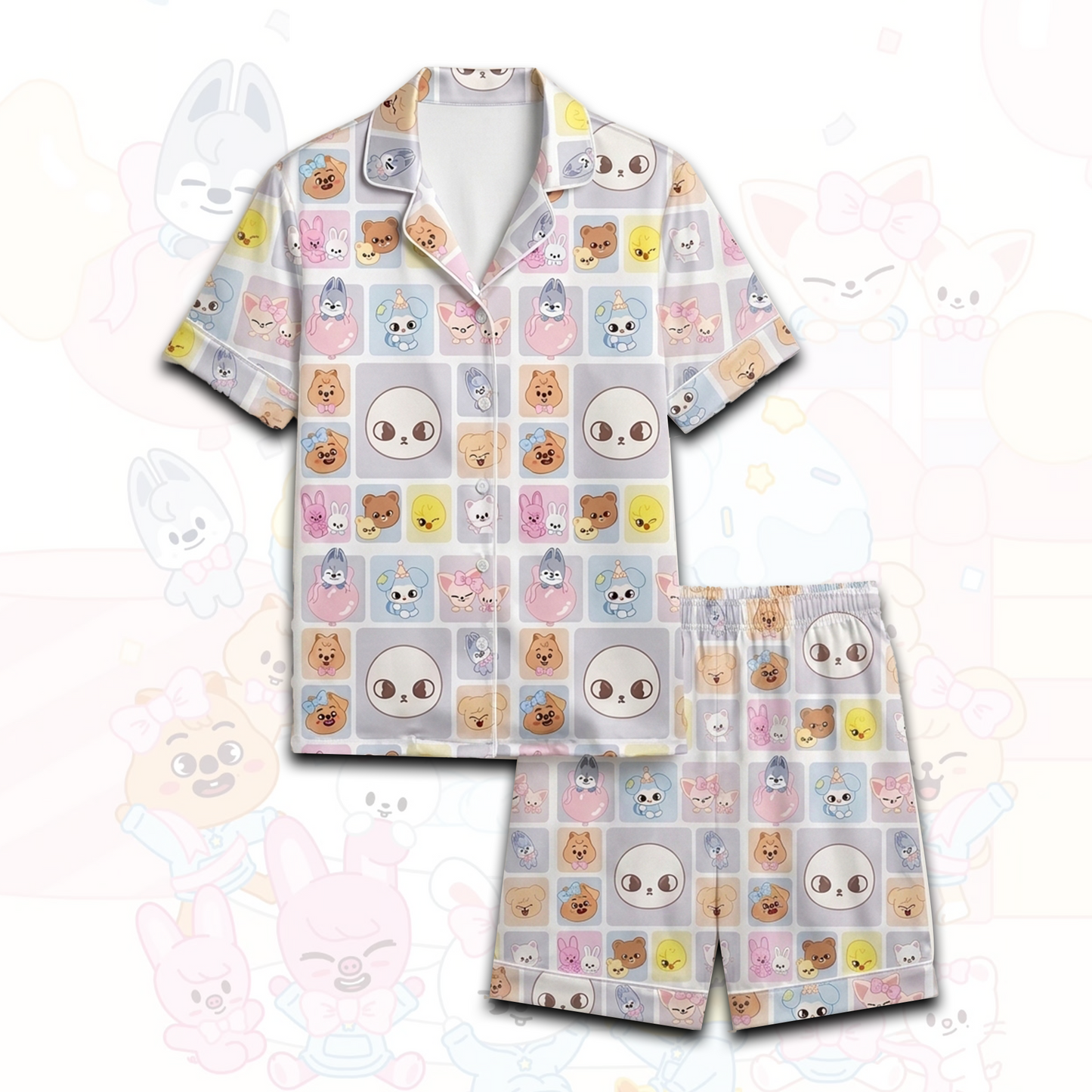 Stray Kids Stay Birth Day Skzoo Pajama Set Fan Gifts