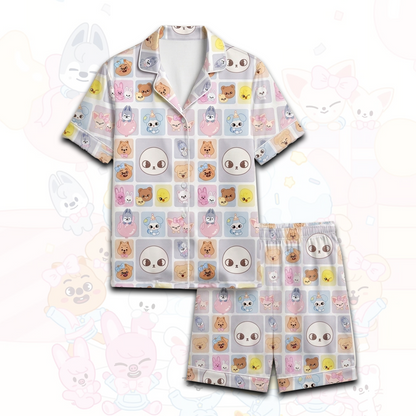 Stray Kids Stay Birth Day Skzoo Pajama Set Fan Gifts