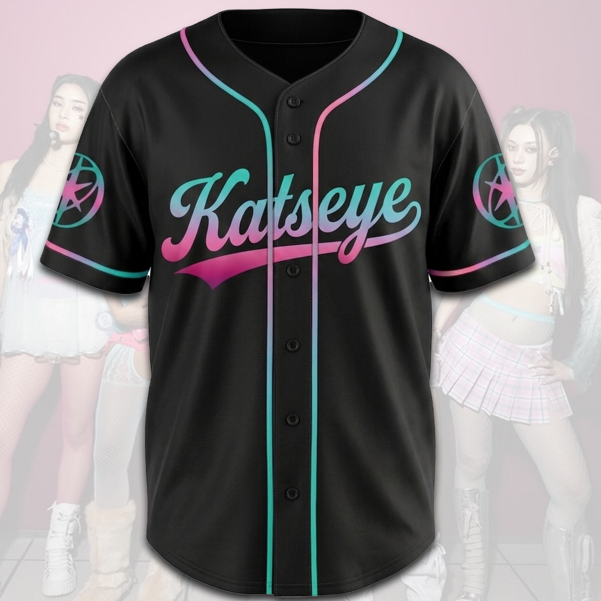 Katseye Wild Tracklist Baseball-Trikot The WildWorld Tour Bestes Geschenk für Fans