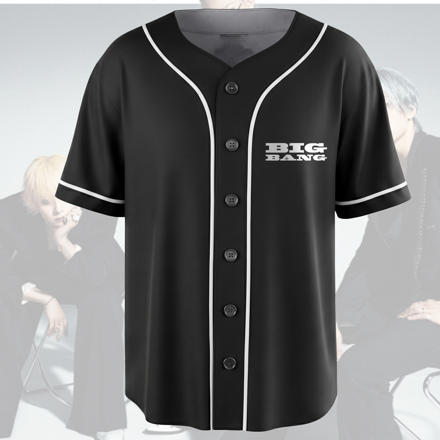 Retro BIGBANG XX Cosmos Tour Baseball Jersey Fan Gift For Fans