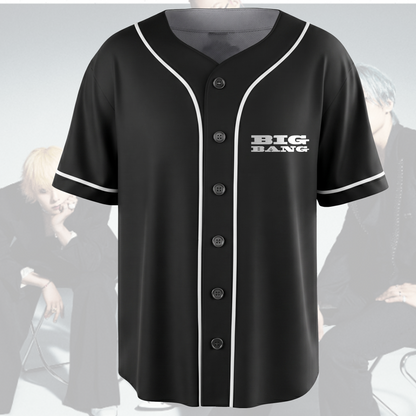Retro BIGBANG XX Cosmos Tour Baseball Jersey Fan Gift For Fans