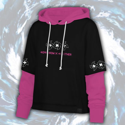 TXT Steal The Wind Tour Grunge Streetwear Shortstop Hoodie Geschenk für Fans