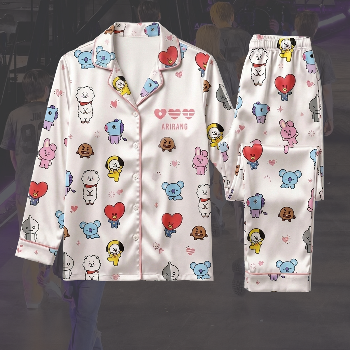 BTS Arirang Welttournee Pyjama-Set Geschenk für Army