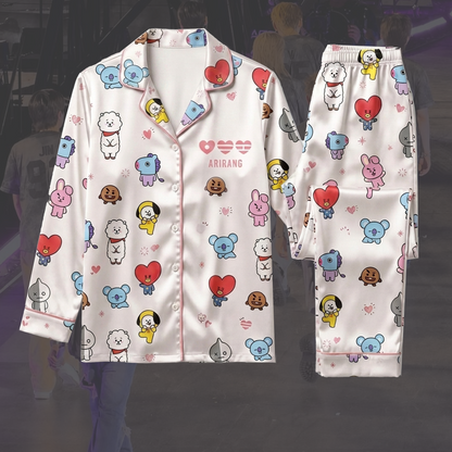 BTS Arirang Welttournee Pyjama-Set Geschenk für Army