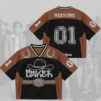 Enhypen The Sin Vanish Chapter 2 Cowboy Collection Mixed Mesh Jersey
