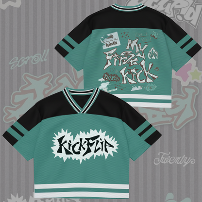 My First Kick Album KickFlip Mixed Mesh Jersey Gift For Fans