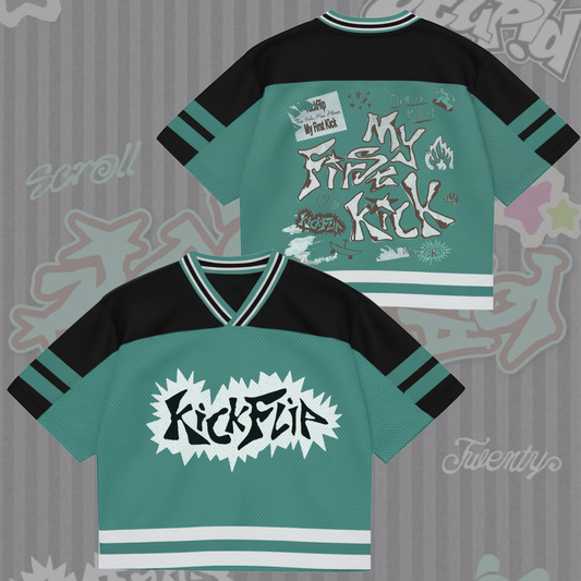 My First Kick Album KickFlip Mixed Mesh Jersey Gift For Fans