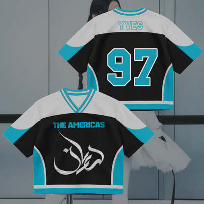 Yves The Americas World Tour Mixed Mesh Jersey Gift For Fans