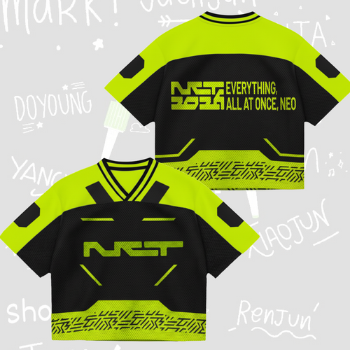 NCT 127 Everything All At Once Neo Mixed Mesh Jersey Gift For Fans