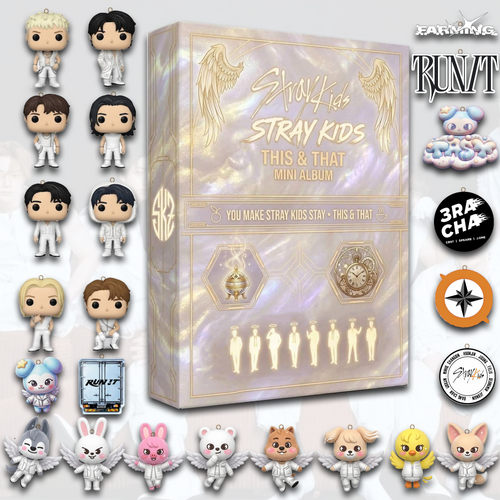 Stray kids Angle This & That Album 24 Day Of Coming Back Journey 2D Blind Box