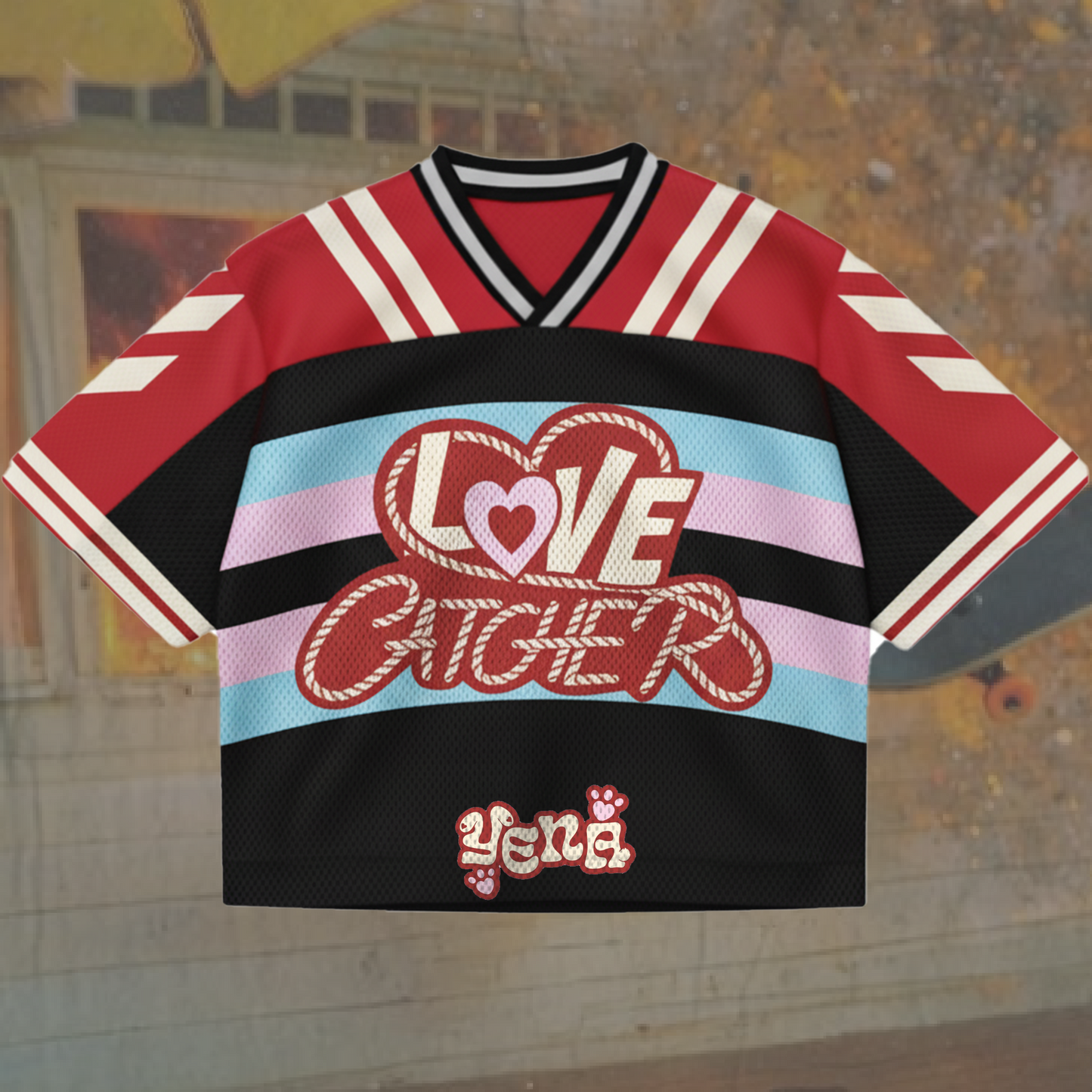 Yena Love Catcher Album Mixed Mesh Jersey Gifts