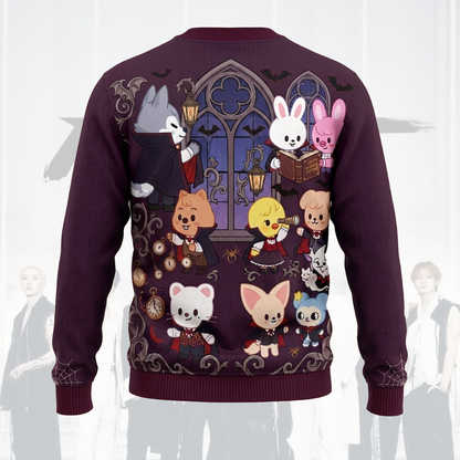Stray Kids SKZOO Spooky Vampire Cardigan for STAY